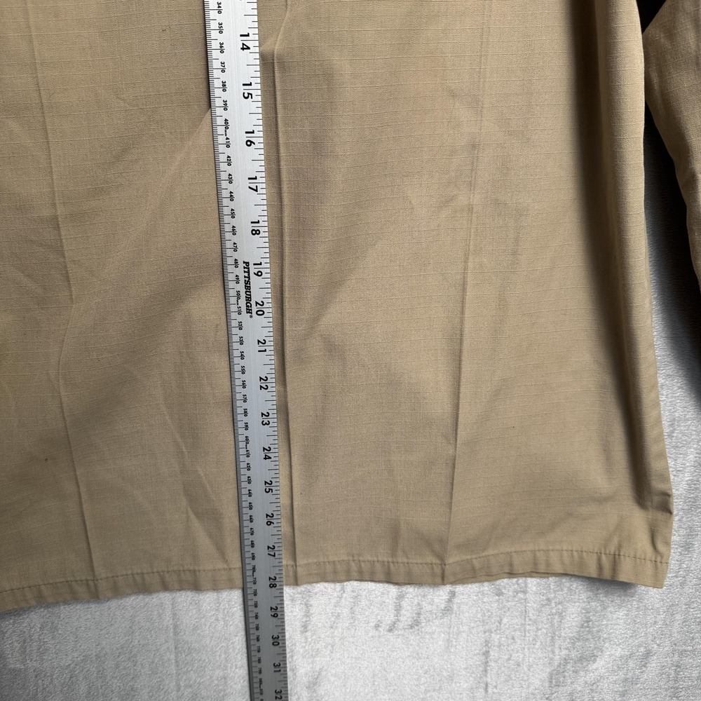 Brigade Quartermasters Jacket Mens Medium Beige Combat Cloth Military Field - Picture 7 of 10